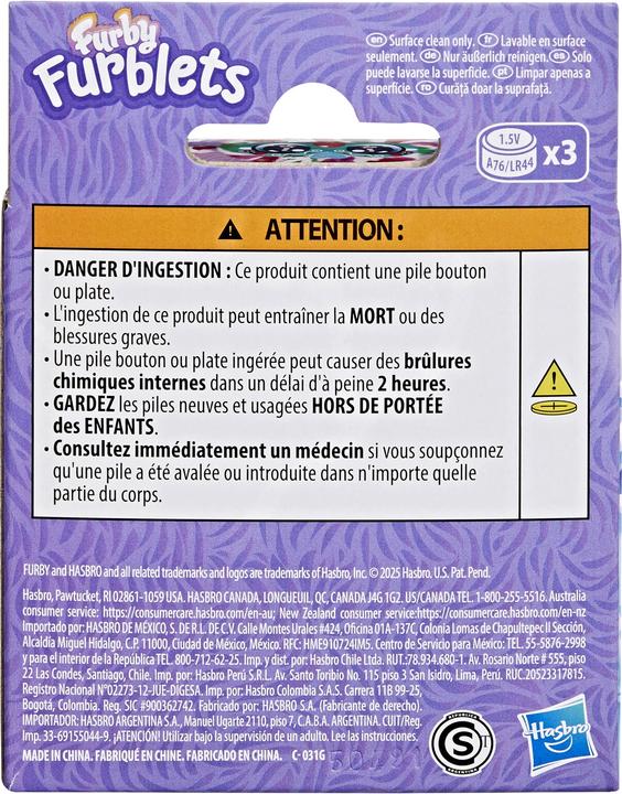 Immagine prodotto Furby Fur Furblet Pep Mint (12.70 cm)