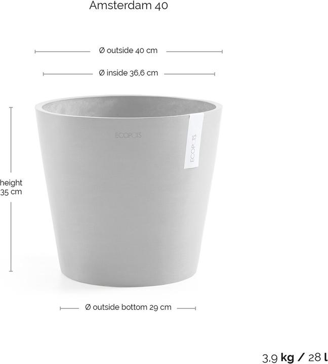 Produktbild Ecopots Amsterdam (40 cm)