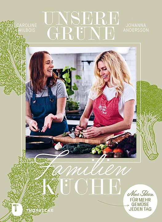 Immagine prodotto Unsere grüne Familienküche (Tedesco, Caroline Wilbois, Johanna Andersson, Sofia Kallner, Ricarda Essrich, 2023)