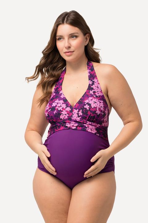 Image du produit Ulla Popken Bellieva-Badeanzug, Blüten, Umstandsmode, Softcups (48)