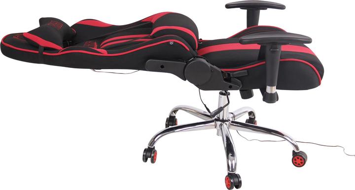 Actual product image CLP Limit XM office chair fabric, black/red