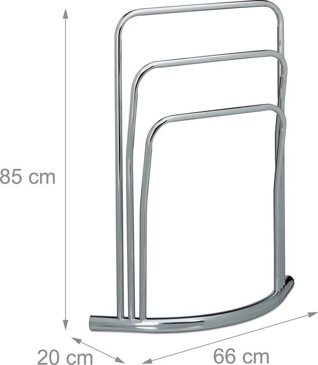 Actual product image Relaxdays Curvy