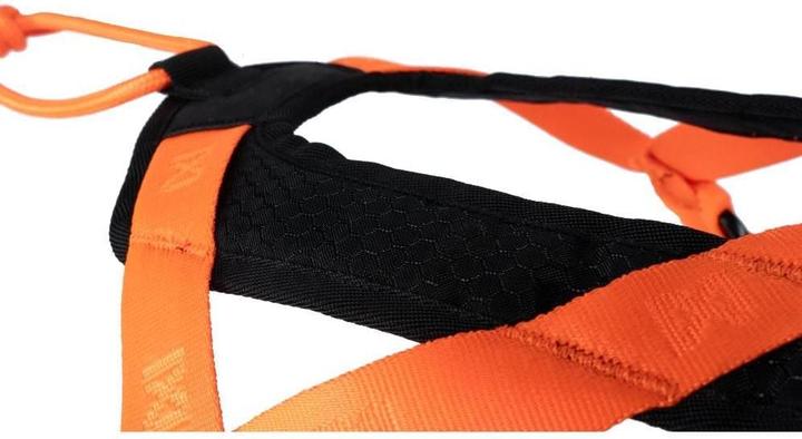 Actual product image Non-Stop Dogwear Non-Stop -Harness Rush - Black/Orange (1, Dog, Dog sport)