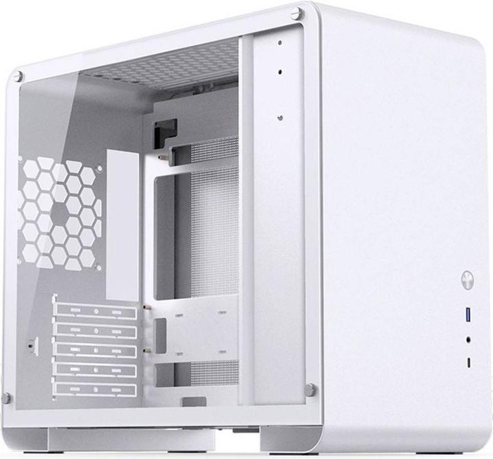 Actual product image Jonsbo U4 Mini Micro ATX case, tempered glass (ITX, Mini-ATX)