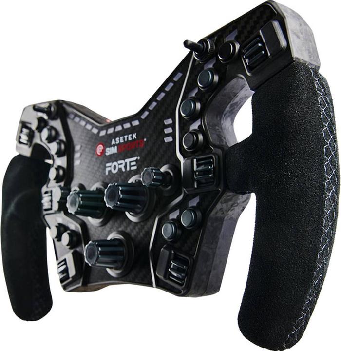 Actual product image Asetek SimSports Suede Handle (PC)