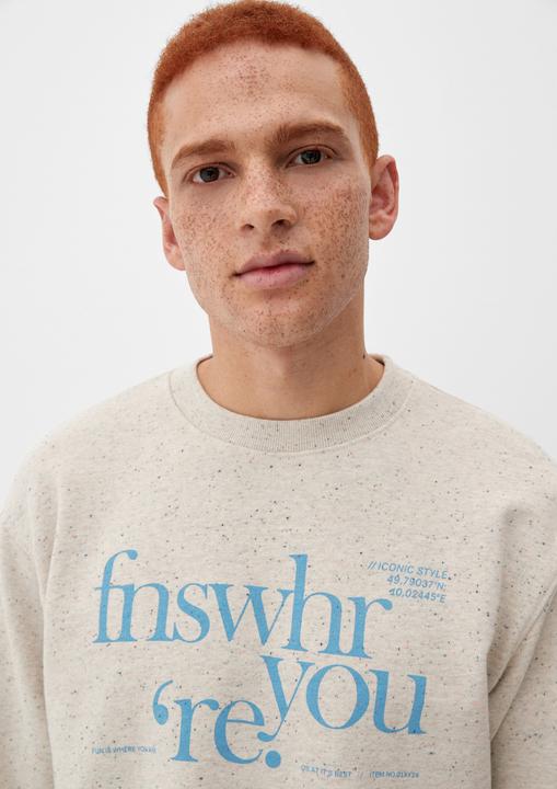 Image du produit s.Oliver Sweatshirt Sweatshirt mit Frontprint (XXL)