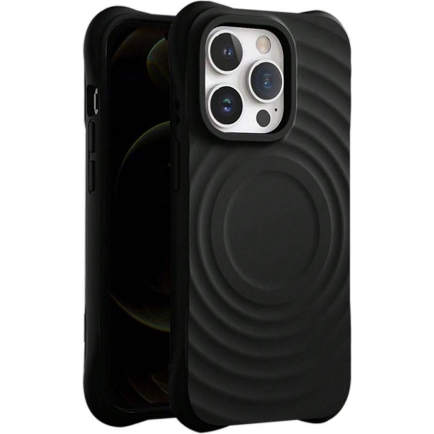 OEM Circle Mag Hülle für Samsung Galaxy S23 schwarz (Samsung Galaxy S23), Smartphone Hülle, Schwarz