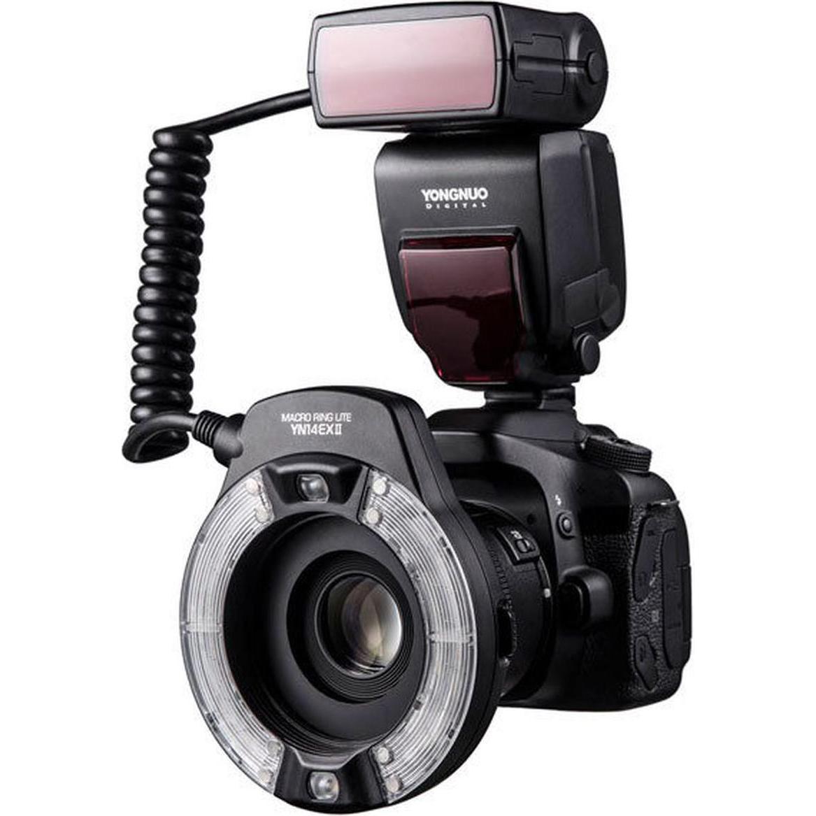 Yongnuo Fernauslöser YN-14EXII TTL-Makro-Ringlichtblitz für Canon (Kabel) (YN-14EXII)