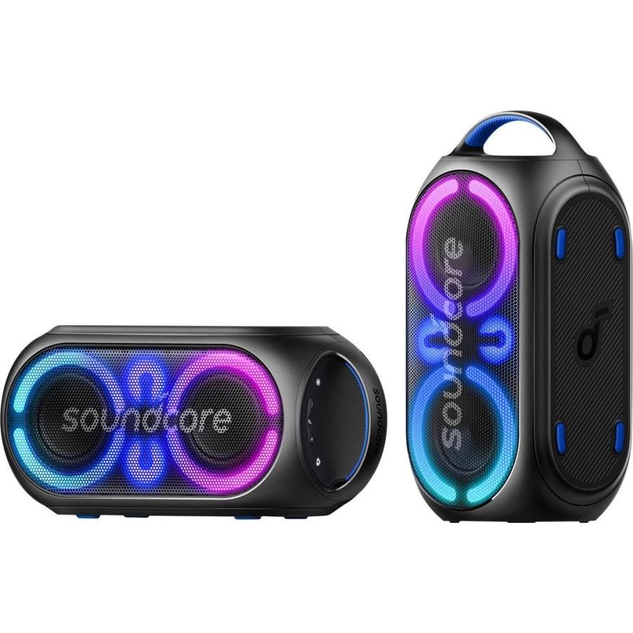soundcore Rave Mega (18 h, Batteriebetrieb), Bluetooth Lautsprecher, Schwarz