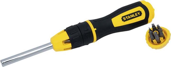 Image du produit Stanley Tournevis à cliquet à embouts multiples (Vis fendues, Torx (TX), Cruciforme PZ, Recouvrement cruciforme Phillipps (PH))