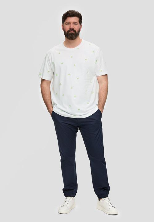 Produktbild S.Oliver T-Shirt T-Shirt mit All-over-Print (XXL)