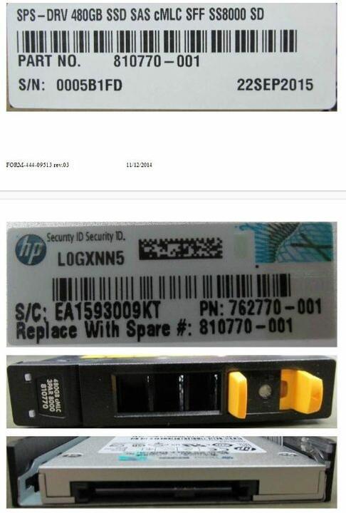Immagine prodotto HPE SSD 480GB SAS cMLC SFF SS8000 SD - Disco allo stato solido - Serial Attached SCSI (SAS) (480 GB)