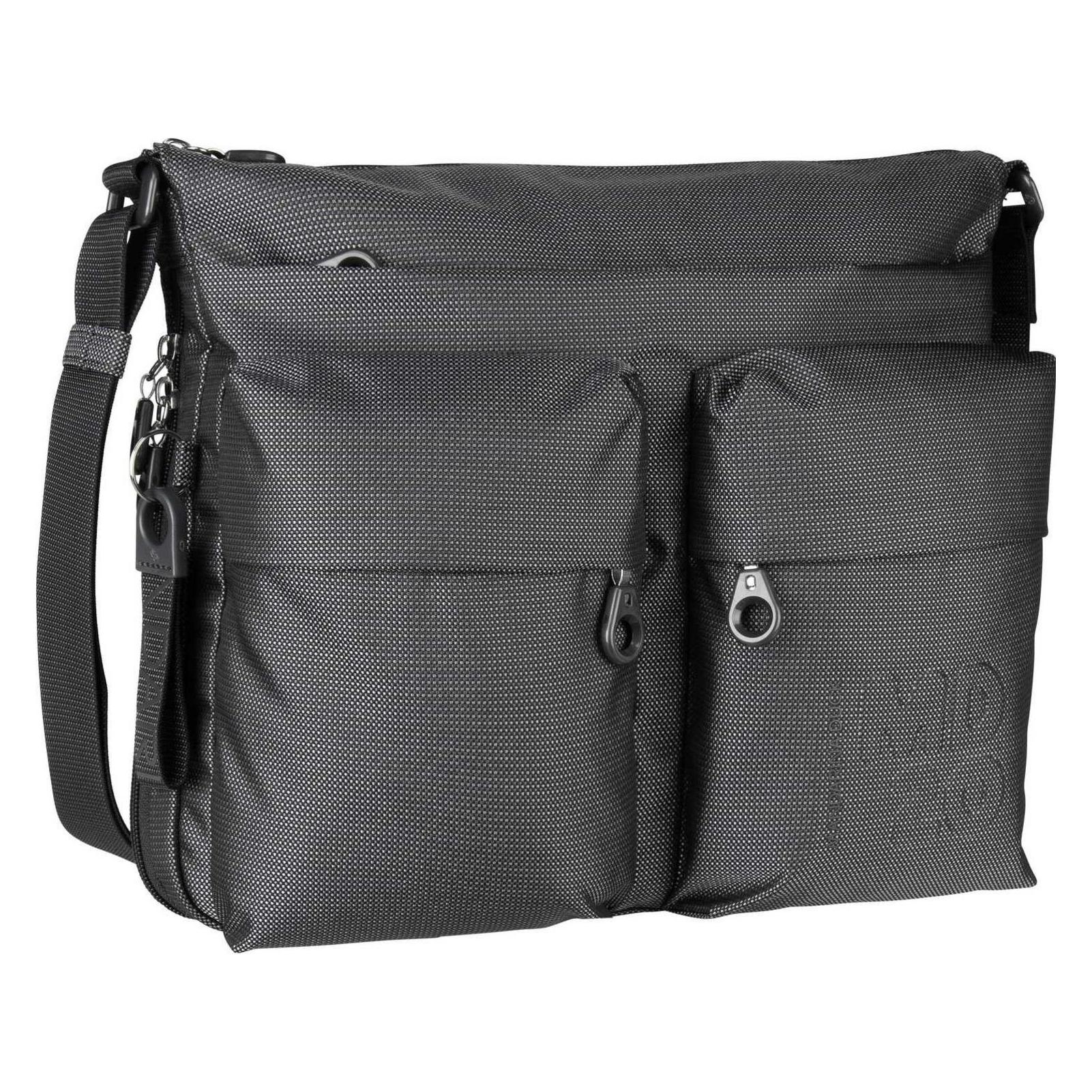 Mandarina Duck, Vrouwen, Handtas, Schoudertas MD20 Big Crossover Bag QMTX6, Grijs