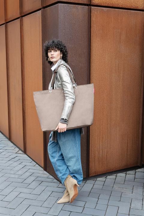 Produktbild reisenthel shopper XL herringbone mokka