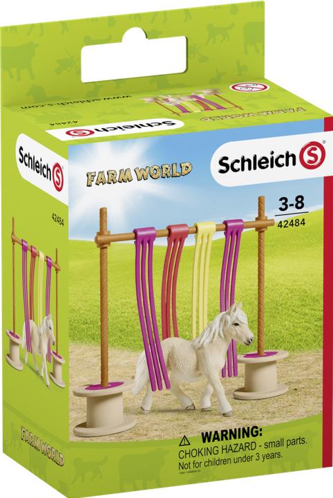 Actual product image Schleich Pony flutter curtain