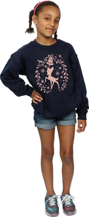 Produktbild Disney Bambi Christmas Wreath Sweatshirt Mädchen (116)