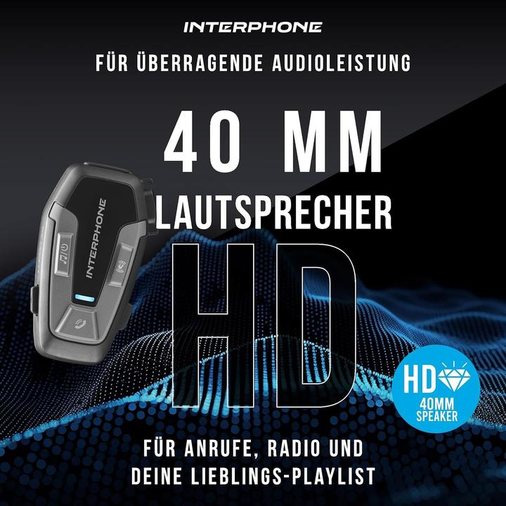 Produktbild Interphone Bluetooth Headset UCOM6R (1er Set)