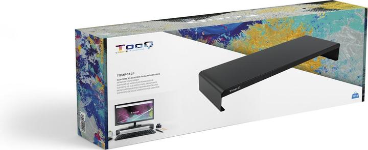 Produktbild Tooq Technology TQMR0121 Flachbildschirm-Tischhalterung Freistehend Schwarz (20 kg)