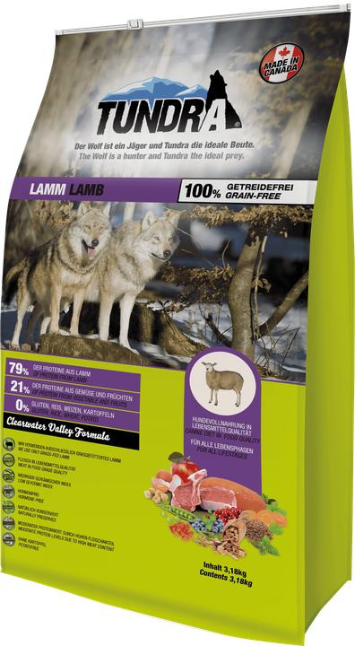 Immagine prodotto Tundra Cane agnello (Senior, Adulto, 1 pz., 3180 g)