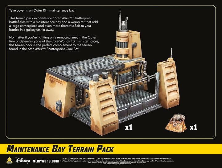 Image du produit Atomic Mass Games Star Wars Shatterpoint - Baie de Maintenance (Matières plastiques)
