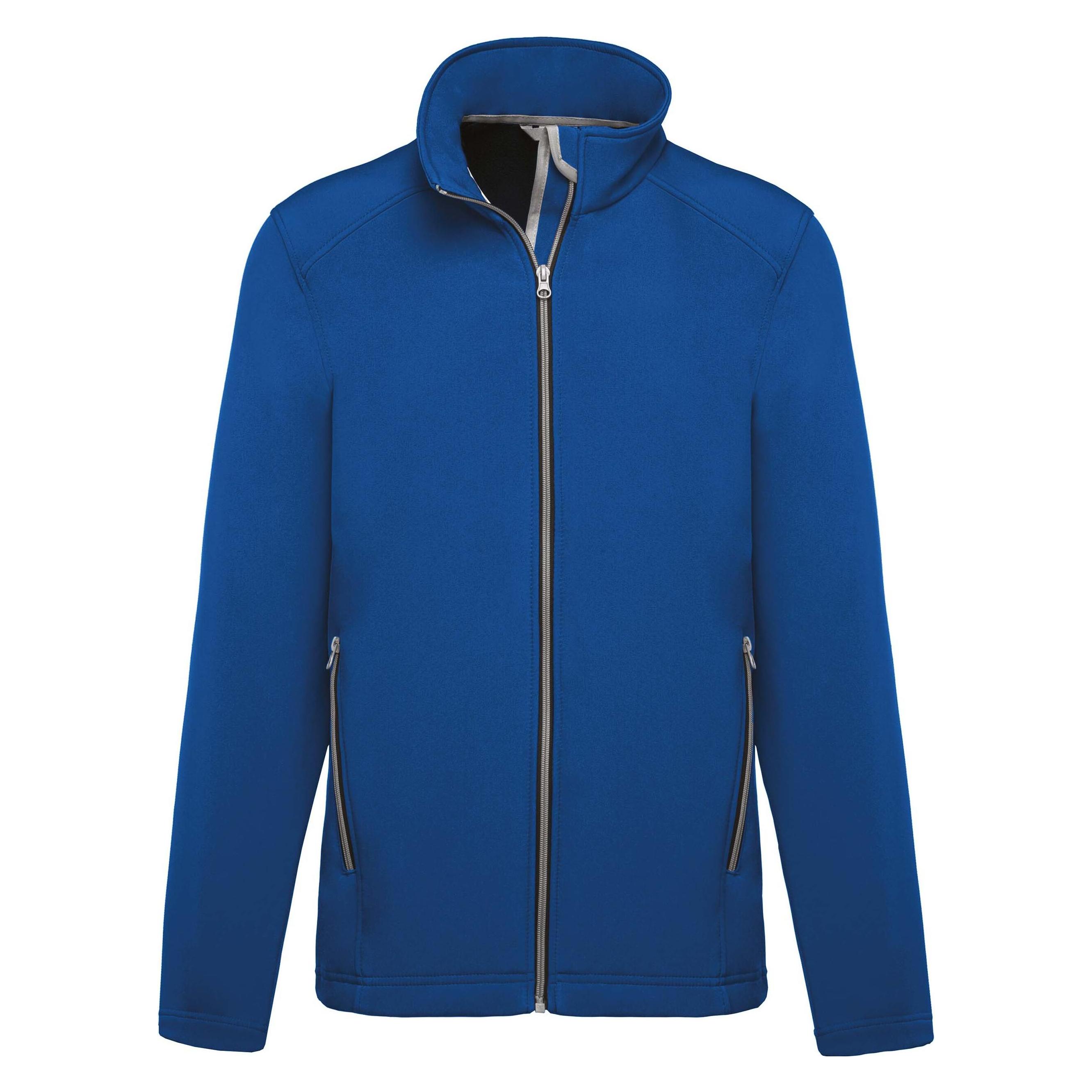 Kariban, Herren, Outdoorjacken, Softshell 2 Couches (L), Blau, L