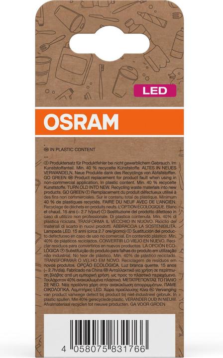 Produktbild Osram LED Pcr Lamps (E27, 470 lm, 1 x)