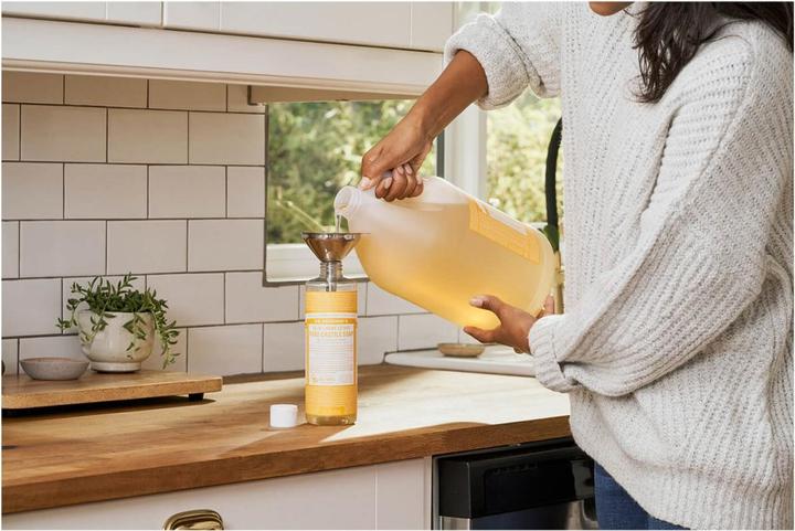 Produktbild Dr. Bronner's 18-in-1 Zitrus-Orange (Flüssigseife, 3800 ml)