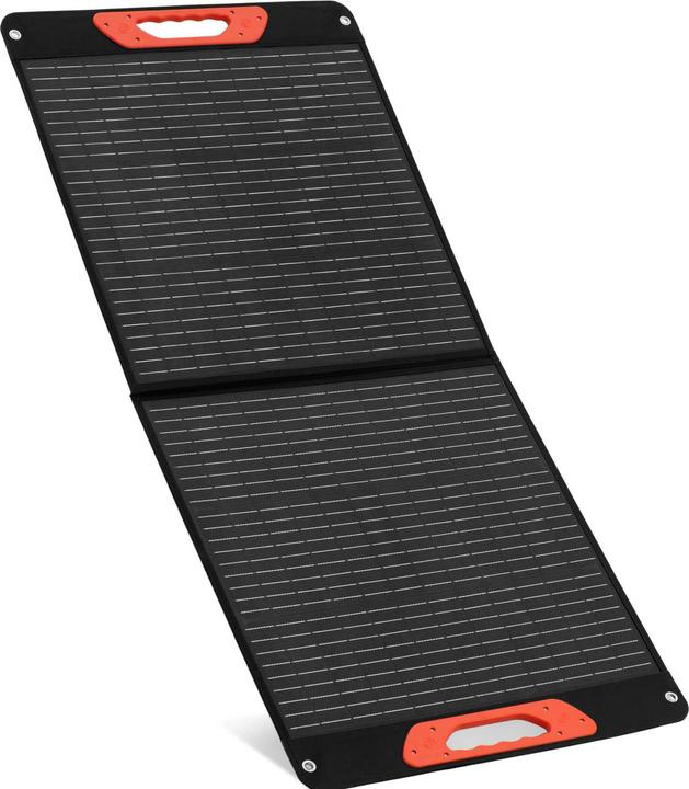 Produktbild MSW Solartasche Solarpanel faltbar Solarmodul tragbar 100 W 2 USB-Anschlüsse (100 W, 4 kg)