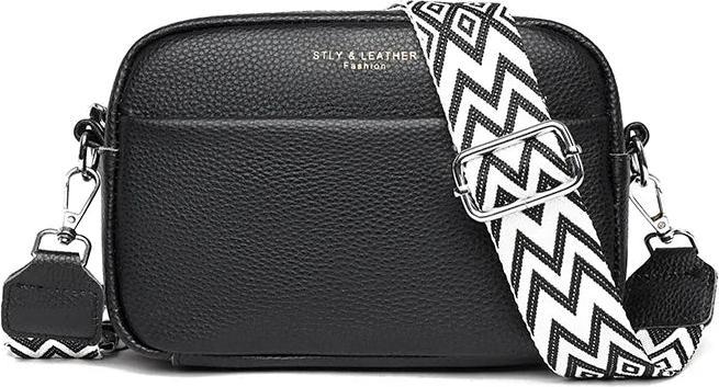Only-Bags.Store Echtes Leder Crossbody Tasche Schultertaschen Handtasche
