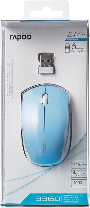 Produktbild Rapoo Wireless Super Mini Mouse 3360 (Kabellos)