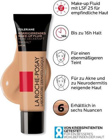 Actual product image La Roche Posay Toleriane fond de teint fluide (No. 10, Nude)