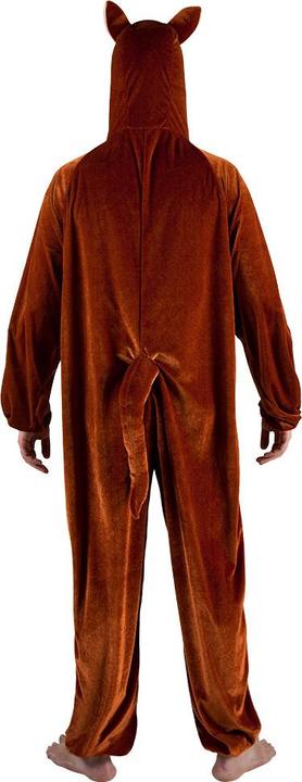 Actual product image Boland Kangaroo Child Costume: Plush Jumpsuit With Hood (140)