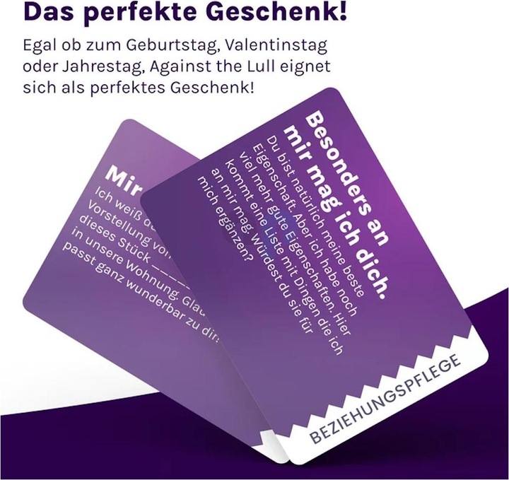 Produktbild More is more AGAINST THE LULL - Die Losbox für Paare (Deutsch)
