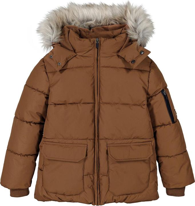 Actual product image La Redoute Collections Quilted winter jacket with hood (116)