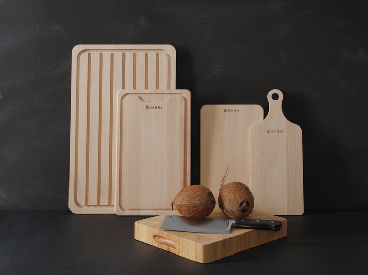 Image du produit Hendi Planche à découper en bois GN 1/2
