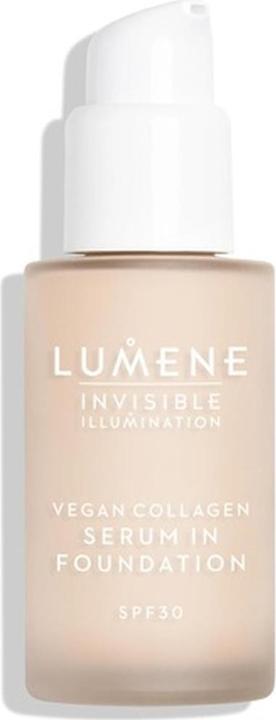 Produktbild Lumene Invisible Illumination Tinted Serum Foundation SPF30 mit veganem Kollagenserum & Hyaluronsäure A (00)