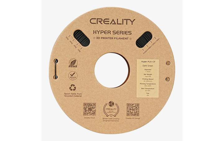 Actual product image Creality Hyper Carbon (PLA, 1.75 mm, 1000 g)