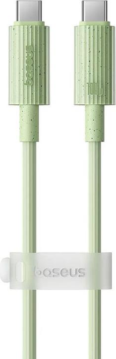 Produktbild Baseus Fast Charging cable USB-C to USB-C Habitat Series 2m 100W (green) (2 m, 100 W)