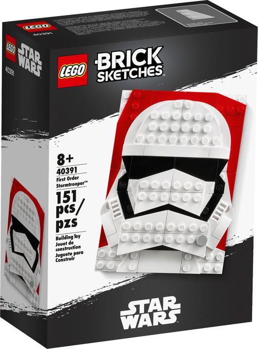 Produktbild LEGO Brick Sketches - First Order Stormtrooper (40391)
