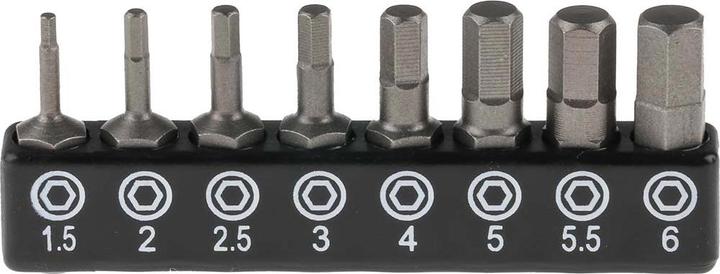 Produktbild RS PRO Bit-Satz Sechskant 8-teilig (Innensechskant)