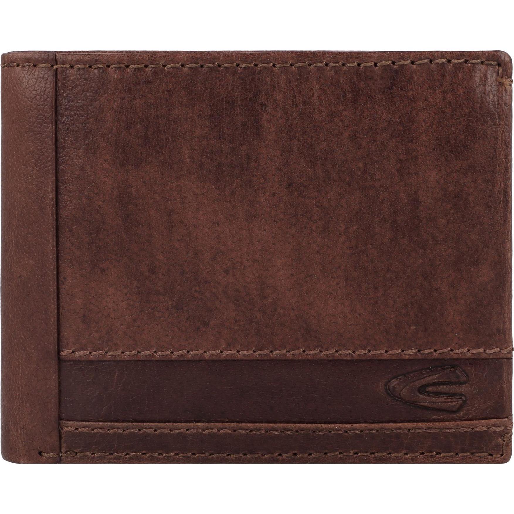Camel Active, Herren, Portemonnaie, Field Geldbörse RFID Schutz Leder 12 cm, Braun