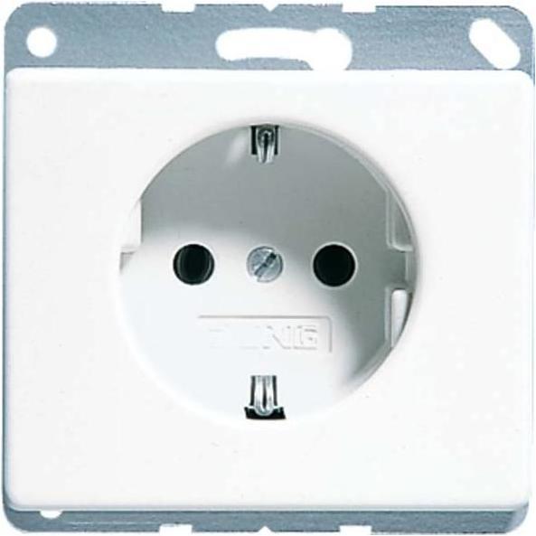 Actual product image JUNG SCHUKO socket outlet bw 16A 250V SL 520 SW