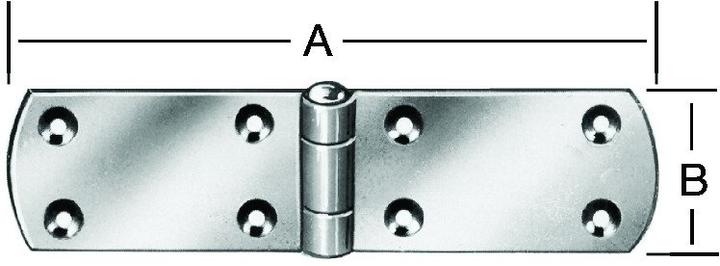 Actual product image Magni August Vormann box tape French 140 x 35 mm No. 28140Z (Crate straps, 1 pcs.)