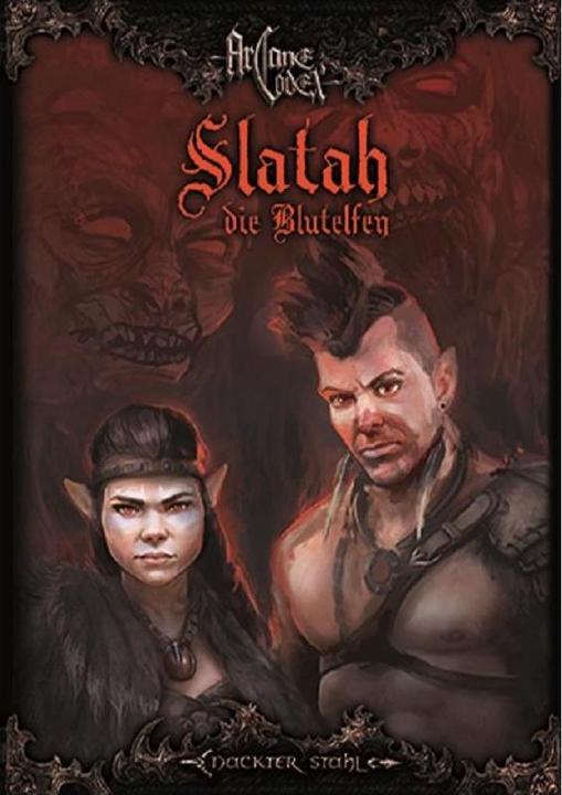 Nackter Stahl NAS00015 - Arcane Codex: Slatah - Die Blutelfen, Rollenspiel, 48 Seiten (DE-Erweiterung) (German)