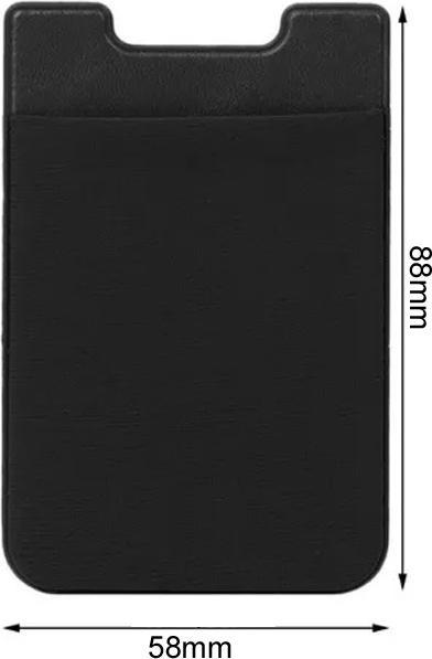 Immagine prodotto Out of the blue Porta carte di credito per smartphone autoadesivo nero