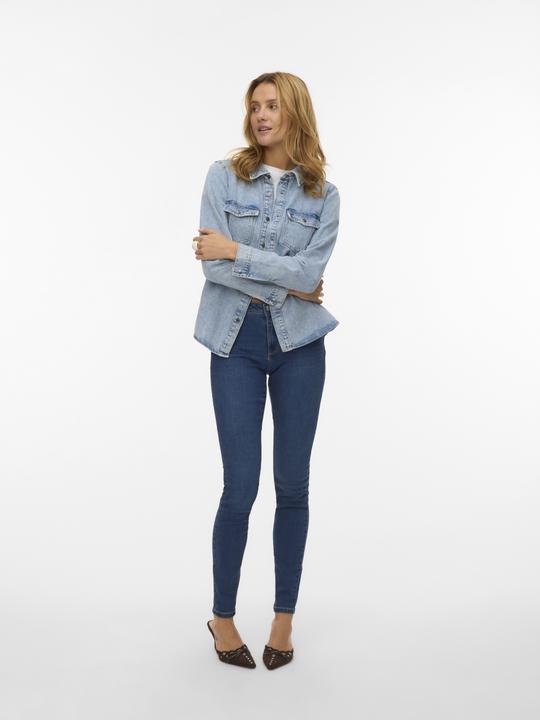 Produktbild Vero Moda VMJENNIE Jeanshemd Jeanshemd (M)