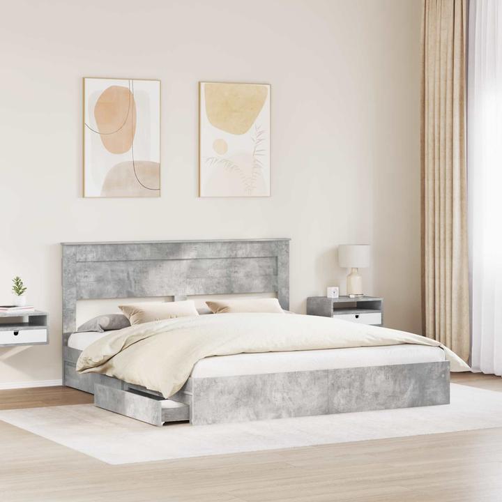 Image du produit vidaXL Moderner Bettrahmen (200 x 200 cm)