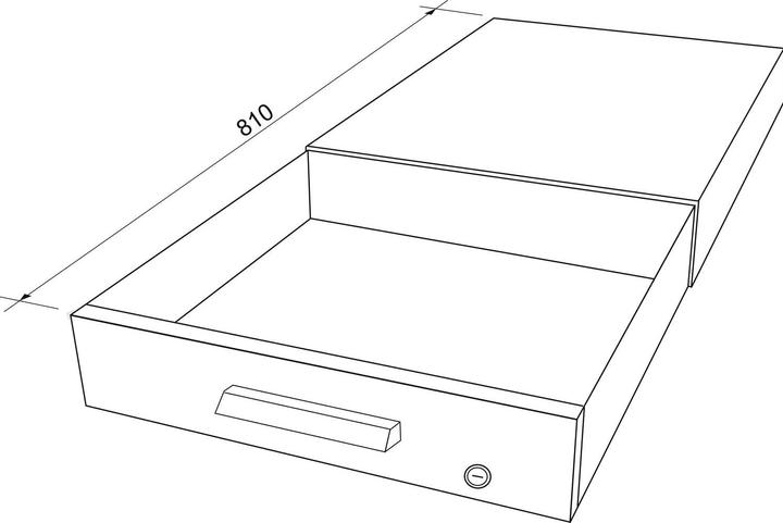 Actual product image Mogler Security alarm substructure cash box SU 41 Coin insert ME375 anthracite