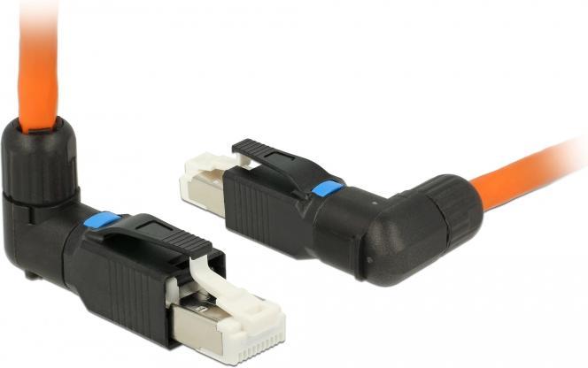 Produktbild Delock Feldkonfektionierbarer RJ45 Stecker (STP, CAT6a, 0.06 m)
