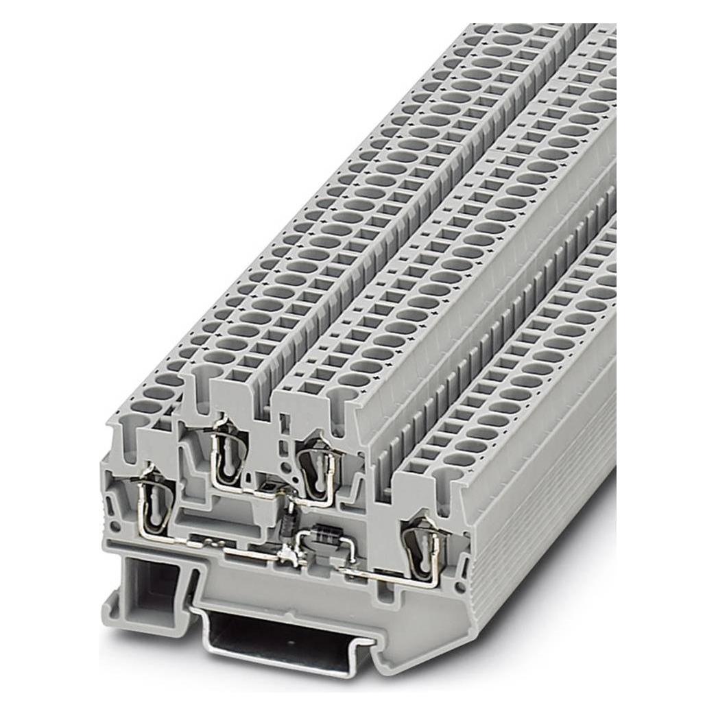 Phoenix Contact Grigio Tb,Spring-Cage,Width:5.2mm,Grey (Vari), Accessori Di Elettronica + Alloggiamento,